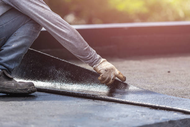 Professional Crawl Space Encapsulation technician working in Wood-Ridge, NJ